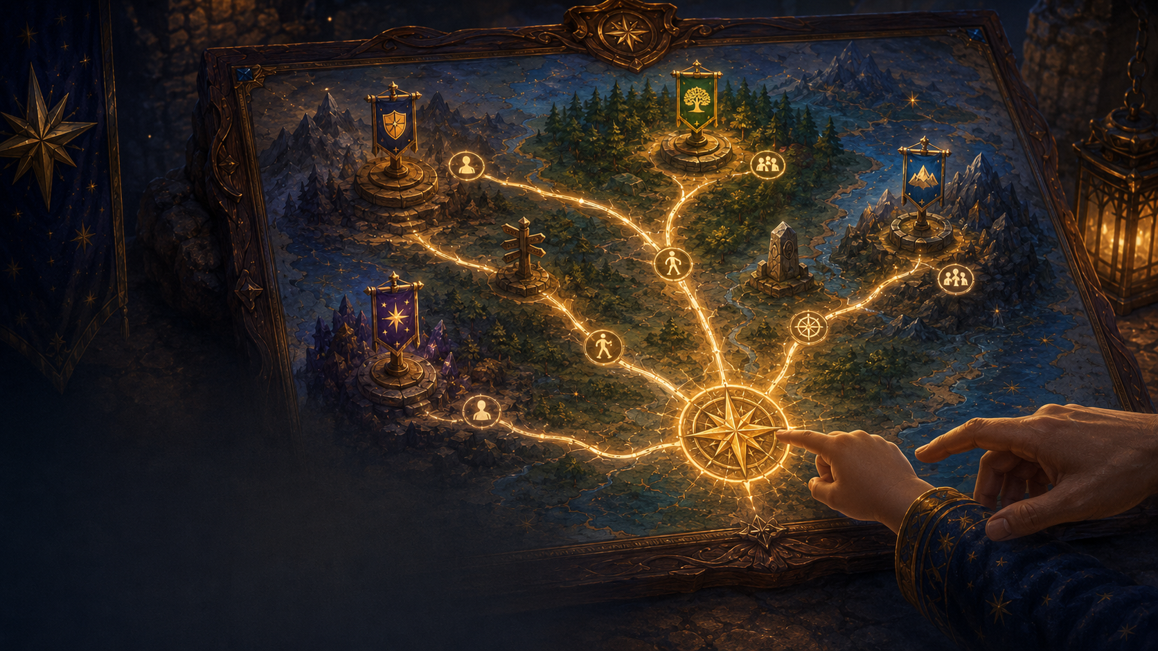 A family chooses a welcoming online club with Guild of Imagination guidance.