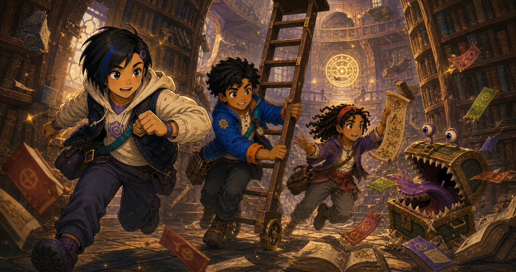 Dungeons & Dragons for Beginners: Weekly Adventure (Ages 11-13, 60 Min)